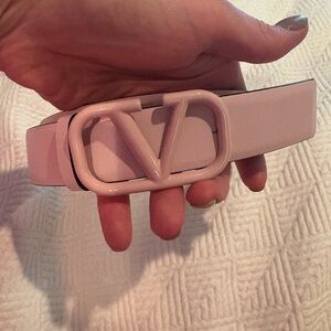 Valentino belt light pink
